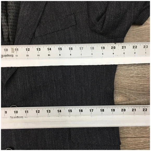 JOSEPH ABBOUD Mens Cotton Blazer Sport Coat Casual Jacket 40R Slim Fit Suit